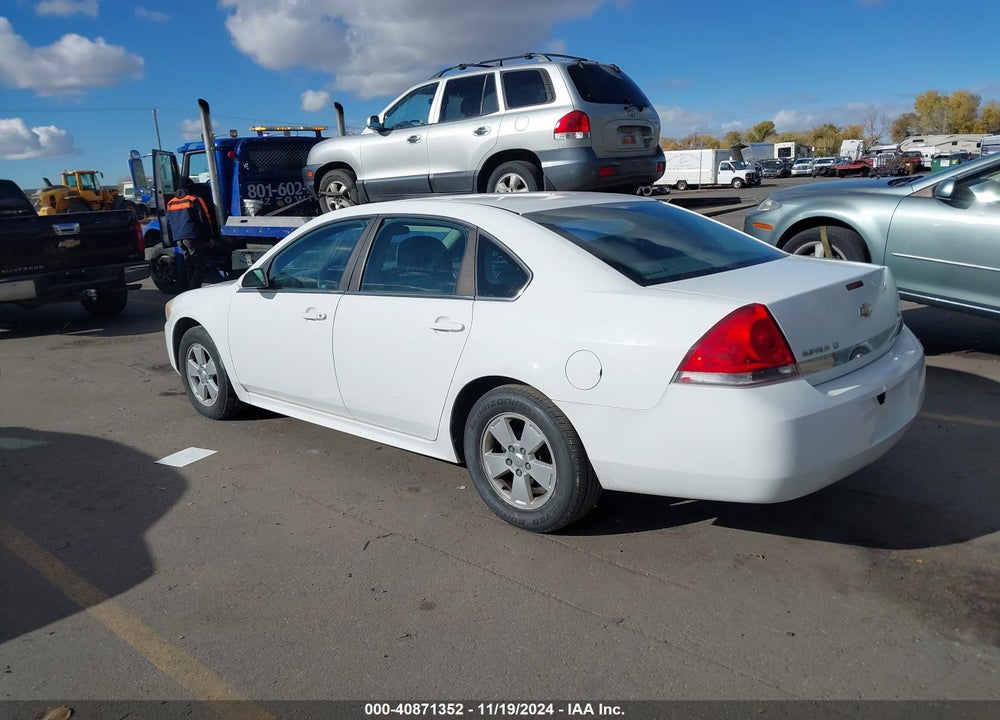 2010 CHEVROLET IMPALA LT VIN: 2G1WB5EK2A1169463