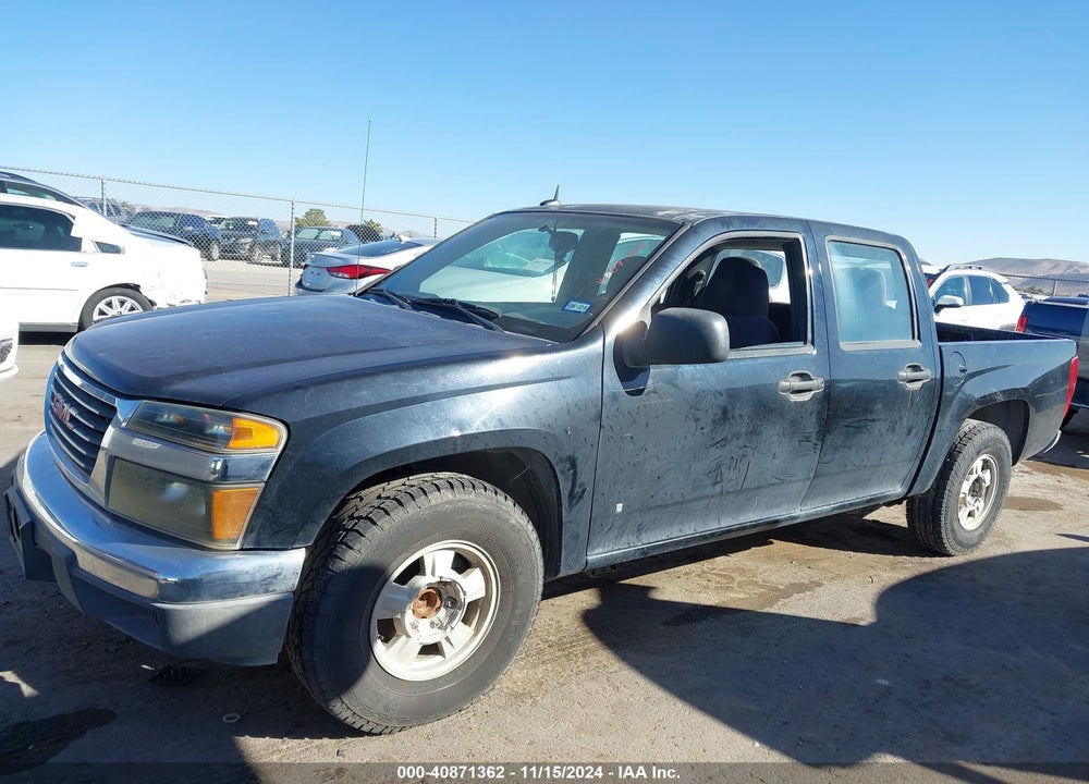 2008 GMC CANYON SLE1 VIN: 1GTCS139X88139220