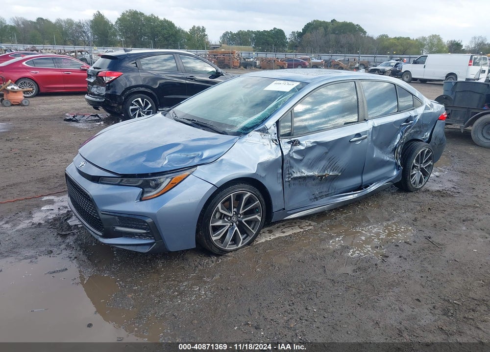 2020 TOYOTA COROLLA SE VIN: 5YFP4RCE6LP008743