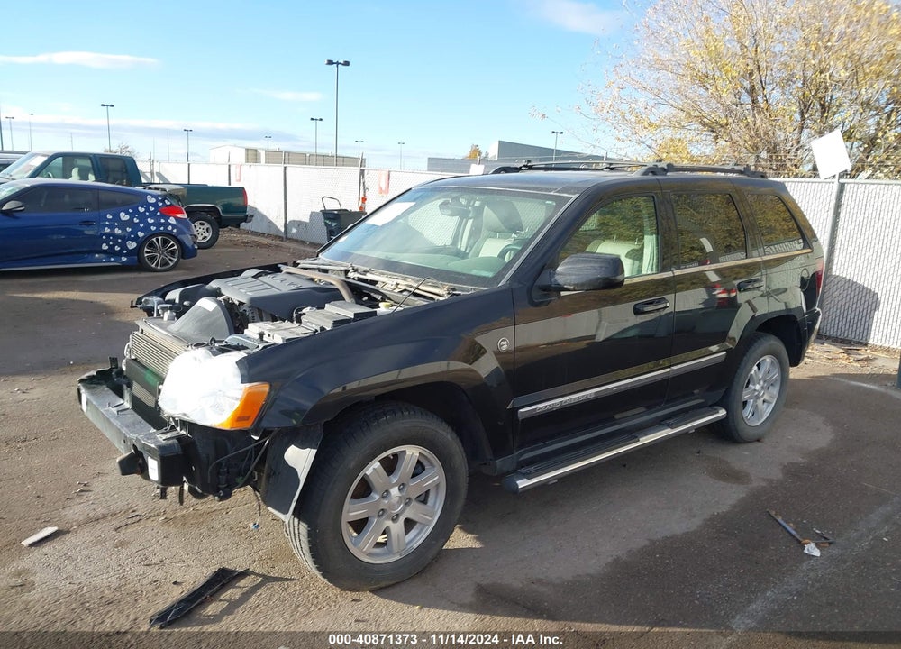 2008 JEEP GRAND CHEROKEE VIN: 1J8HR58N080216374