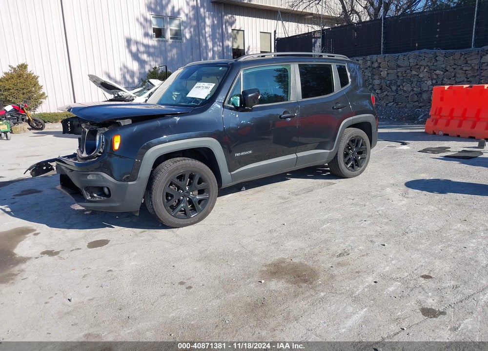 2016 JEEP RENEGADE JUSTICE VIN: ZACCJBBT2GPD02245