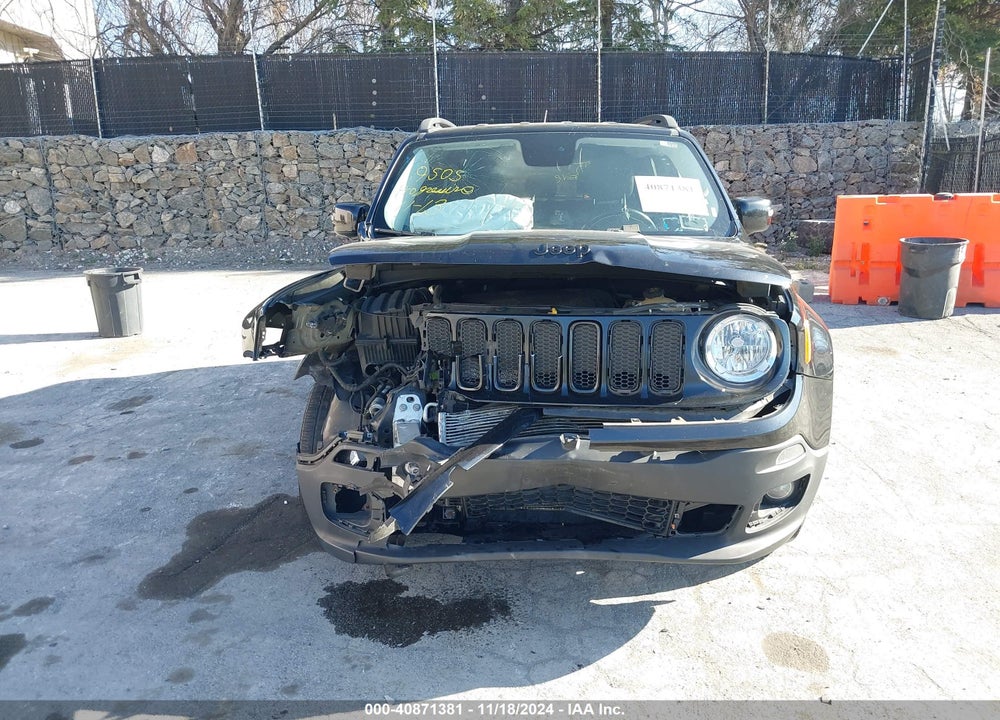 2016 JEEP RENEGADE JUSTICE VIN: ZACCJBBT2GPD02245