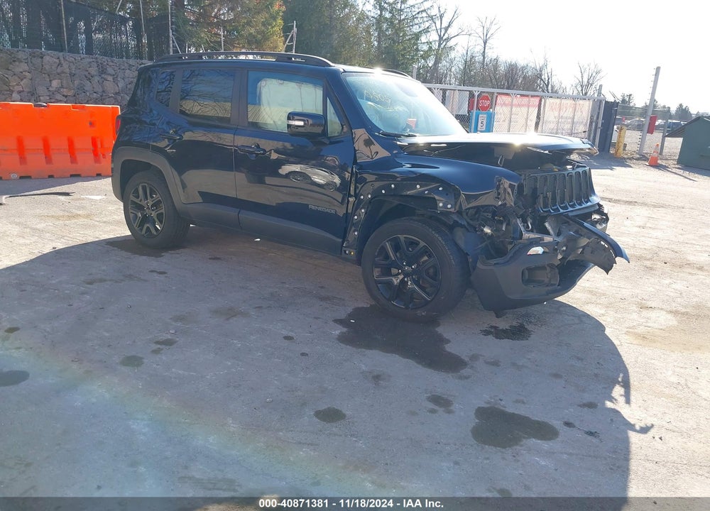 2016 JEEP RENEGADE JUSTICE VIN: ZACCJBBT2GPD02245