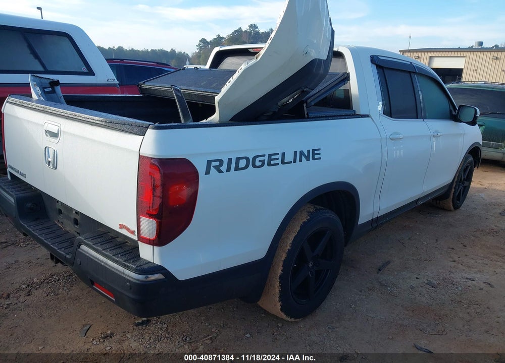 2017 HONDA RIDGELINE RTL-T VIN: 5FPYK2F65HB008765