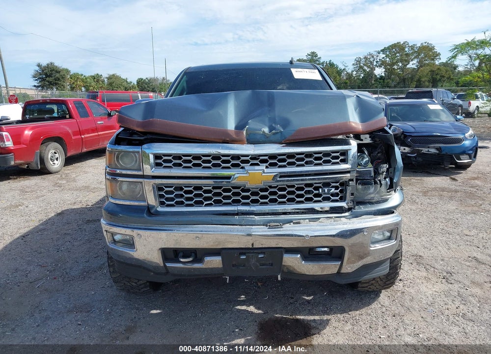 2014 CHEVROLET SILVERADO 1500 1LZ VIN: 3GCUKSEC4EG251035