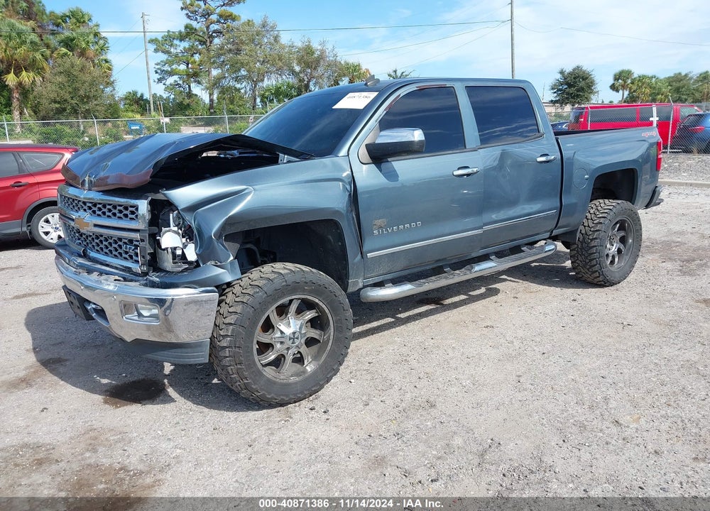 2014 CHEVROLET SILVERADO 1500 1LZ VIN: 3GCUKSEC4EG251035