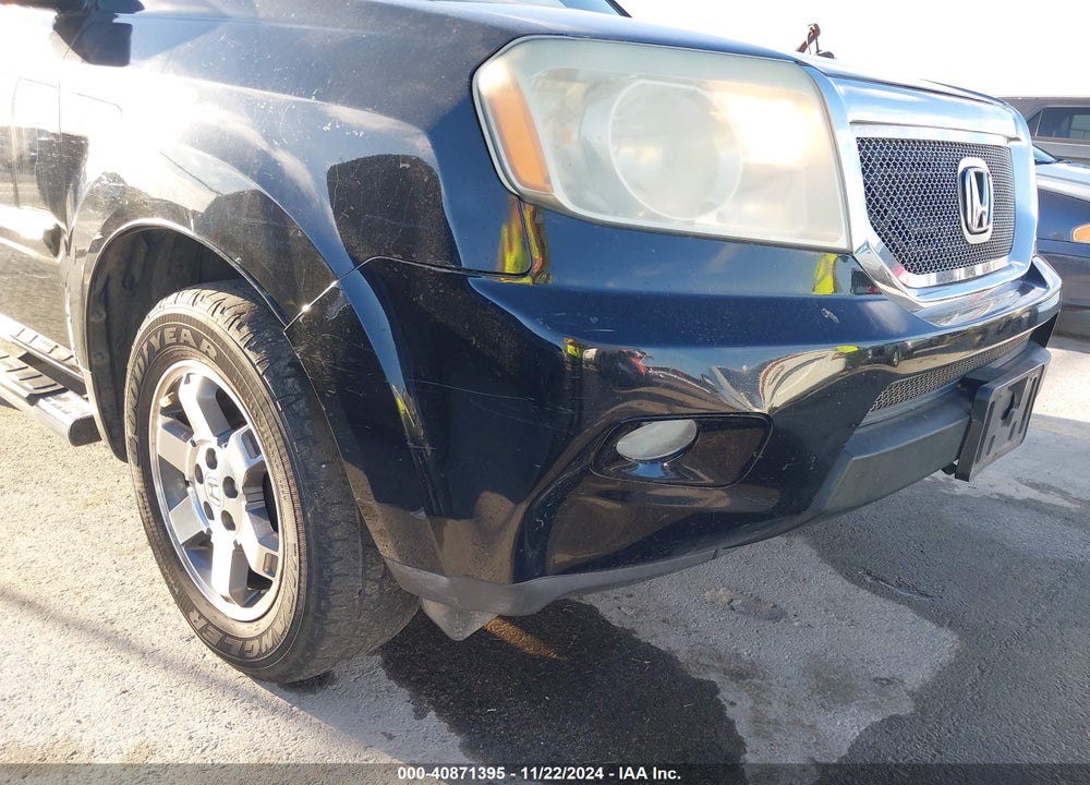 2010 HONDA PILOT TOURING VIN: 5FNYF3H92AB013518