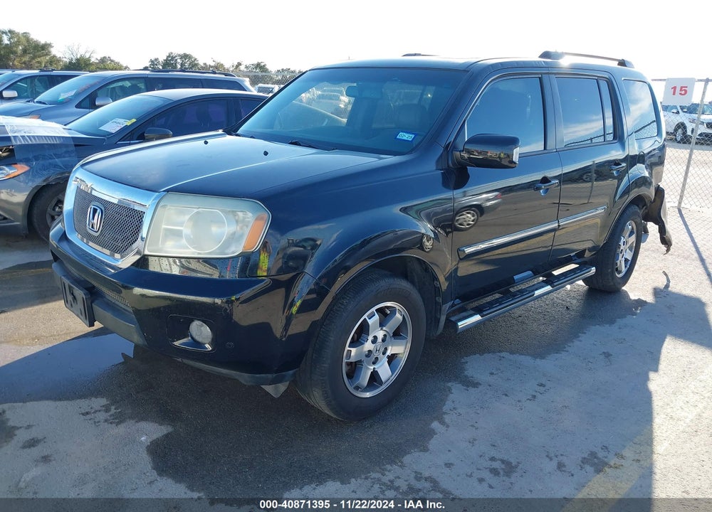 2010 HONDA PILOT TOURING VIN: 5FNYF3H92AB013518