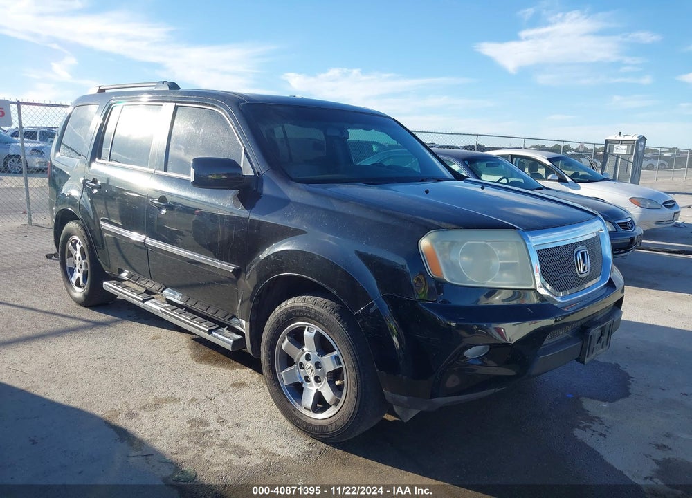 2010 HONDA PILOT TOURING VIN: 5FNYF3H92AB013518