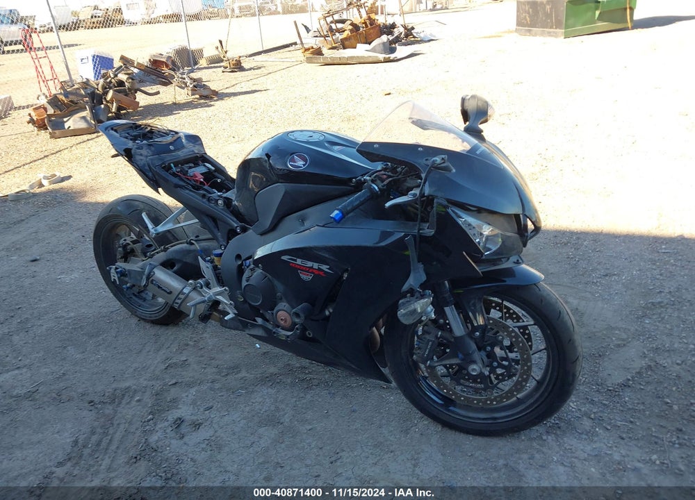 2012 HONDA CBR1000 RR VIN: JH2SC5904CK401552