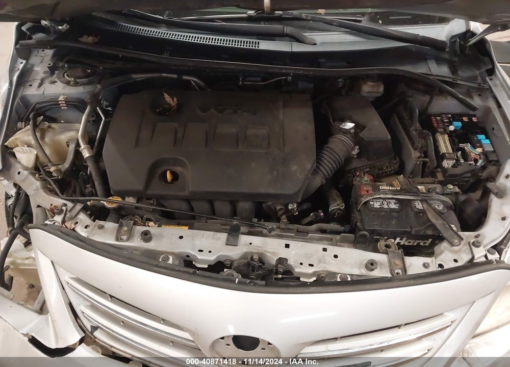 2013 TOYOTA COROLLA LE VIN: 2T1BU4EE2DC115722