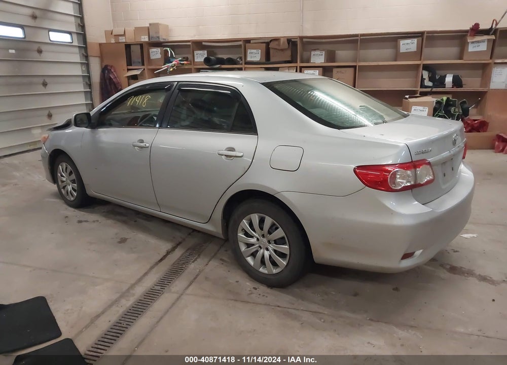 2013 TOYOTA COROLLA LE VIN: 2T1BU4EE2DC115722