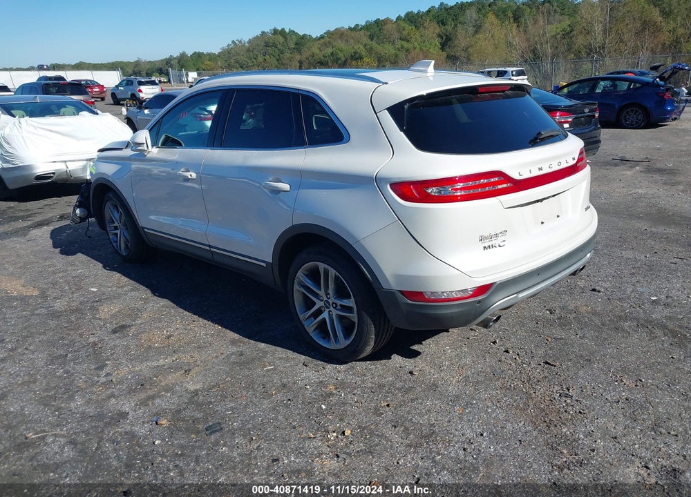 2016 LINCOLN MKC RESERVE VIN: 5LMCJ3D91GUJ28067