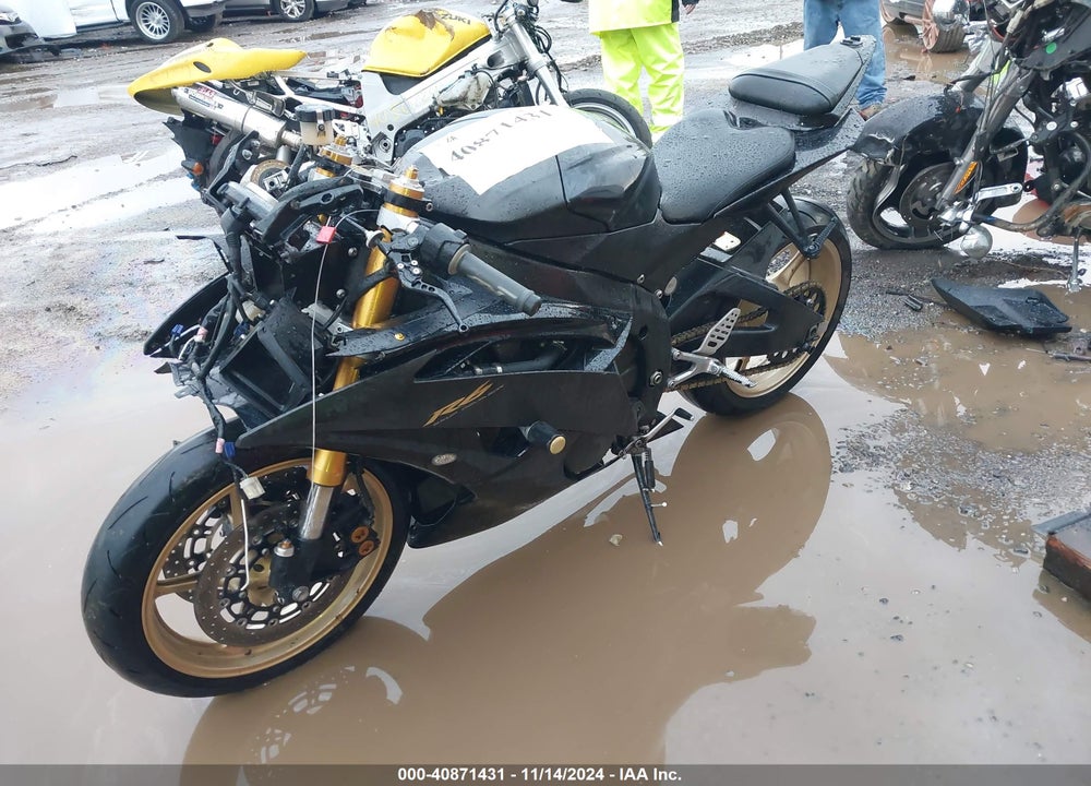 2009 YAMAHA YZFR6 VIN: JYARJ16EX9A012396