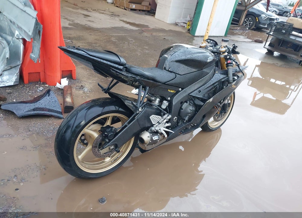 2009 YAMAHA YZFR6 VIN: JYARJ16EX9A012396