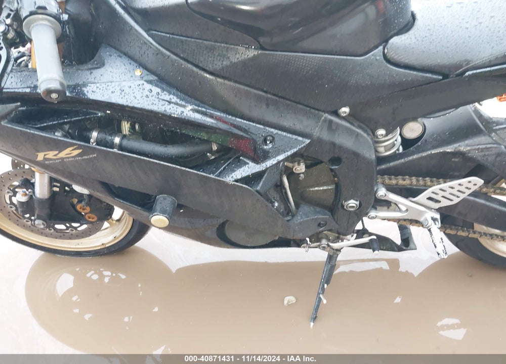 2009 YAMAHA YZFR6 VIN: JYARJ16EX9A012396