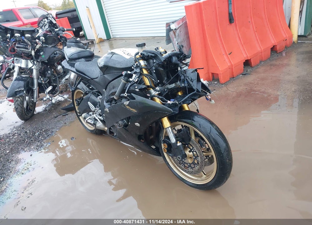 2009 YAMAHA YZFR6 VIN: JYARJ16EX9A012396