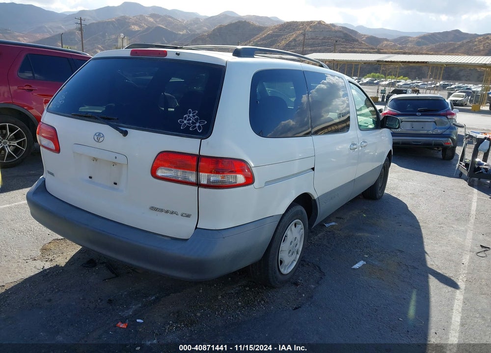 2003 TOYOTA SIENNA CE VIN: 4T3ZF19C93U531240