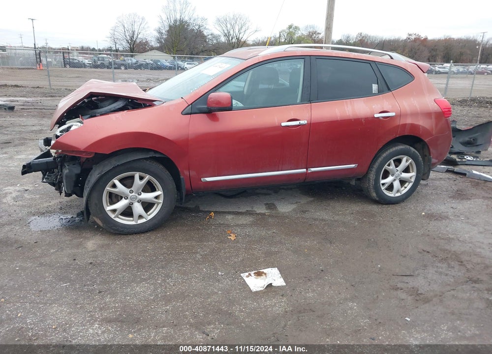 2011 NISSAN ROGUE SV VIN: JN8AS5MT2BW187889