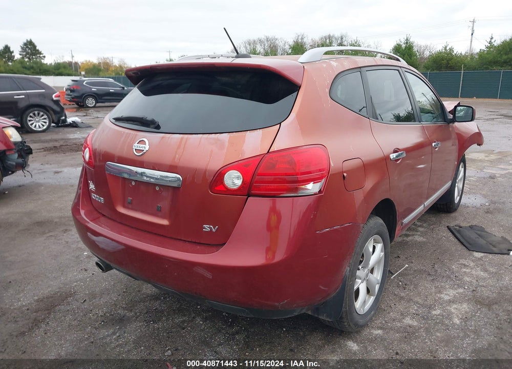 2011 NISSAN ROGUE SV VIN: JN8AS5MT2BW187889