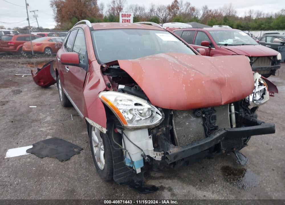 2011 NISSAN ROGUE SV VIN: JN8AS5MT2BW187889