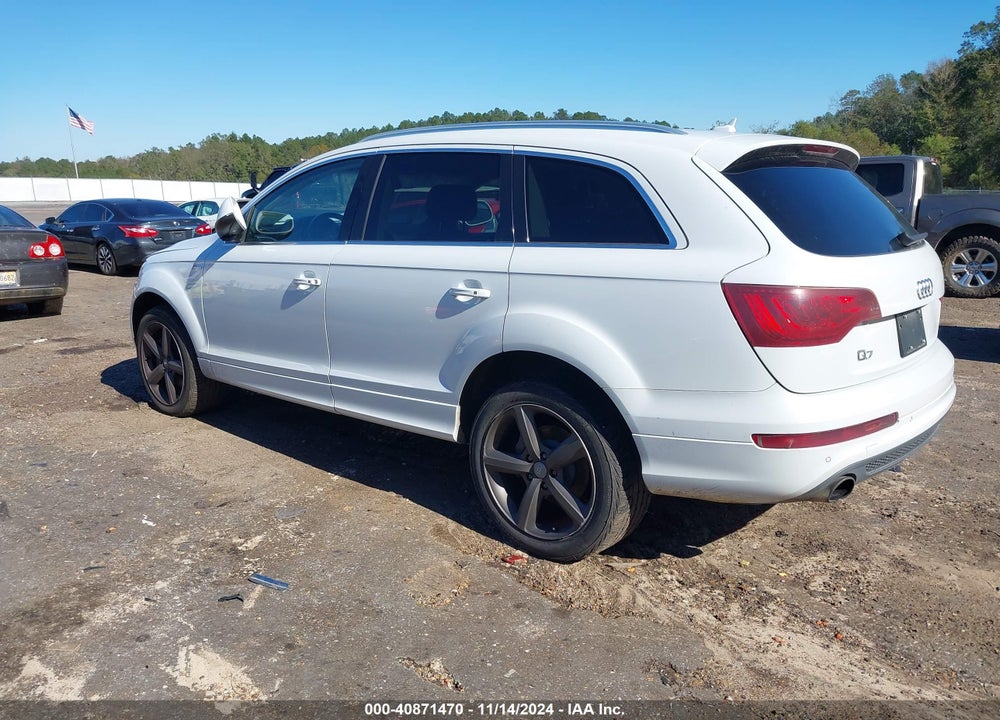 2013 AUDI Q7 3.0T S LINE PRESTIGE VIN: WA1DGAFE4DD013686
