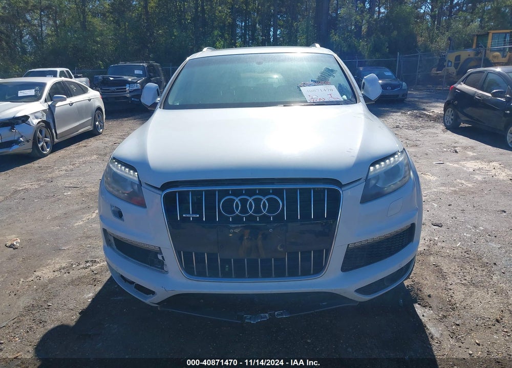 2013 AUDI Q7 3.0T S LINE PRESTIGE VIN: WA1DGAFE4DD013686