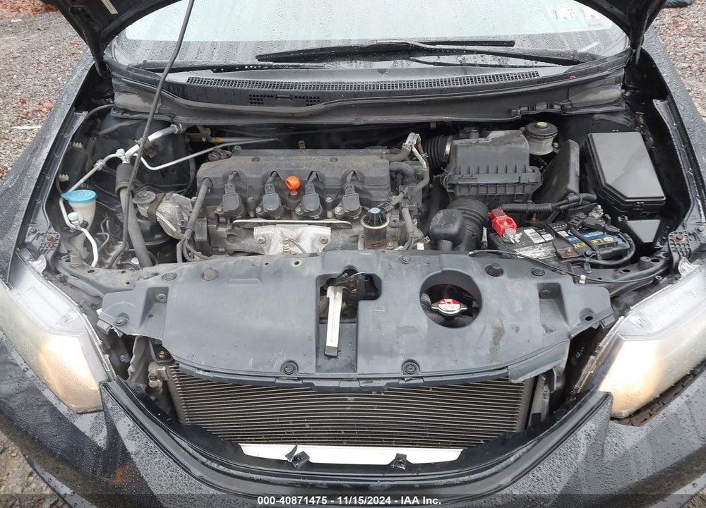 2013 HONDA CIVIC LX VIN: 19XFB2F58DE245807