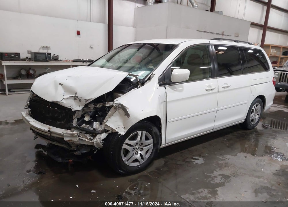 2005 HONDA ODYSSEY EX VIN: 5FNRL384X5B406349