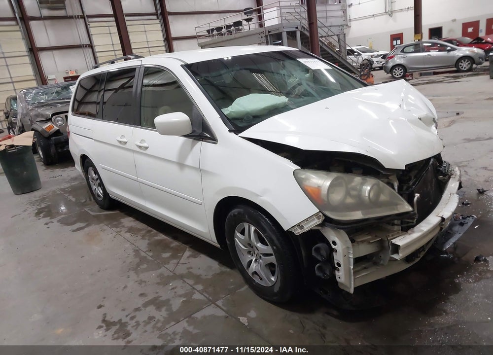 2005 HONDA ODYSSEY EX VIN: 5FNRL384X5B406349