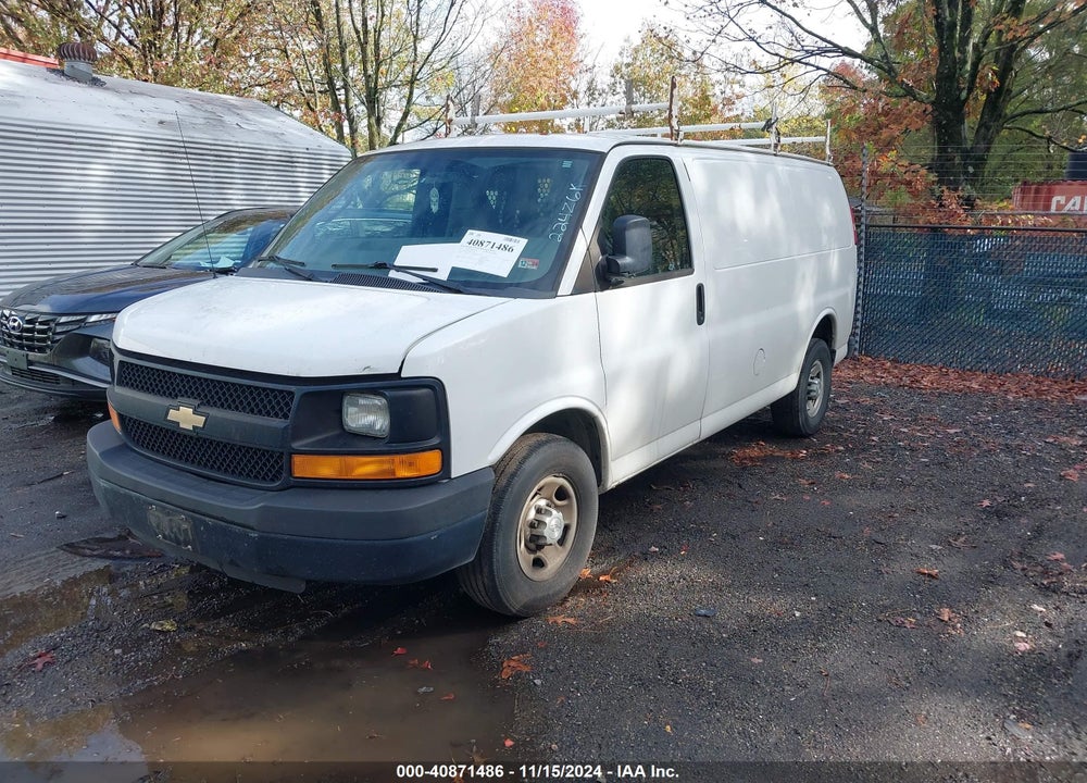 2016 CHEVROLET EXPRESS 2500 WORK VAN VIN: 1GCWGAFF7G1183599