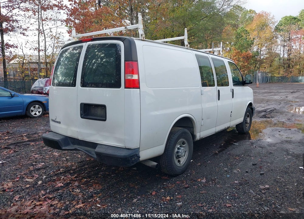 2016 CHEVROLET EXPRESS 2500 WORK VAN VIN: 1GCWGAFF7G1183599