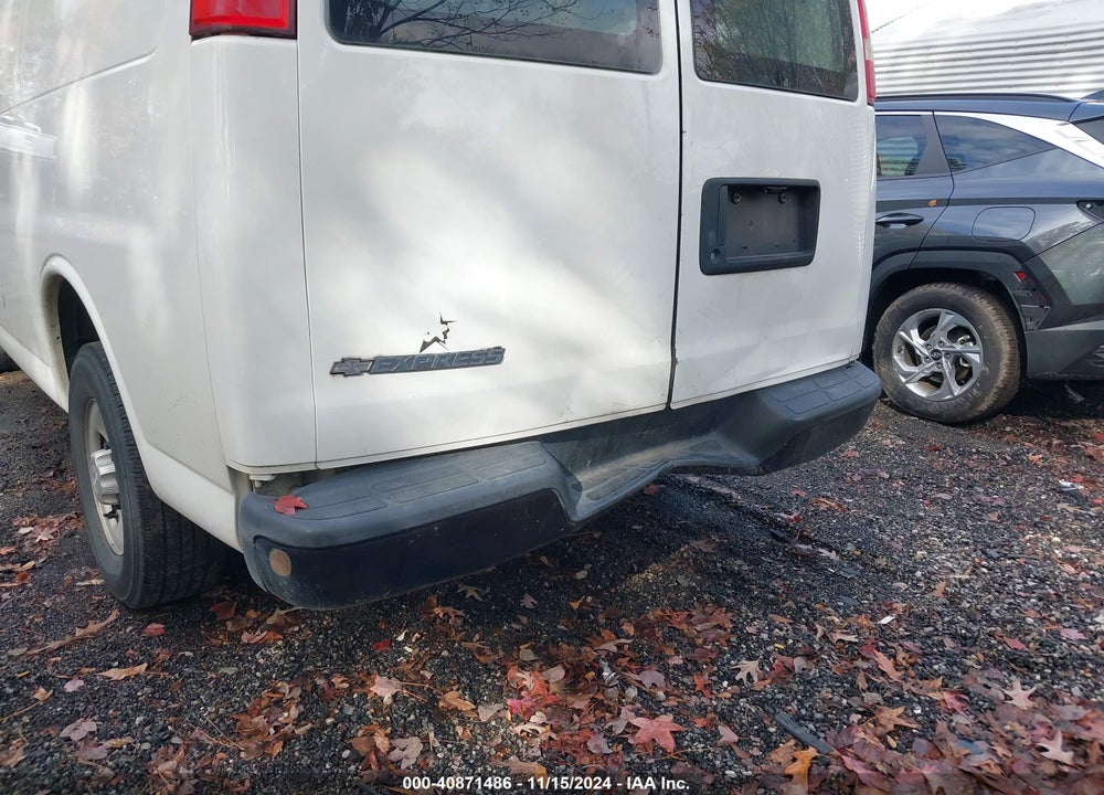 2016 CHEVROLET EXPRESS 2500 WORK VAN VIN: 1GCWGAFF7G1183599