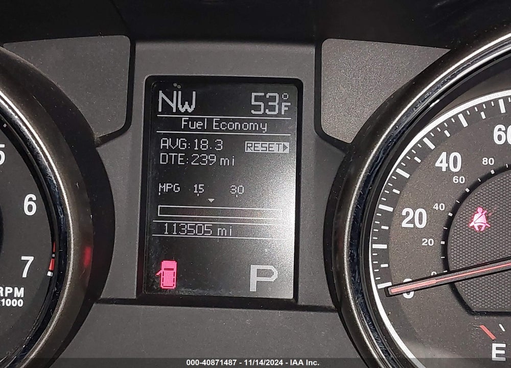 2013 JEEP GRAND CHEROKEE LAREDO VIN: 1C4RJFAG8DC581951