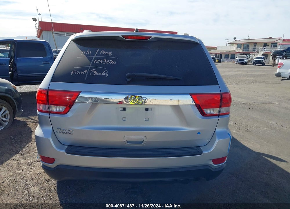 2013 JEEP GRAND CHEROKEE LAREDO VIN: 1C4RJFAG8DC581951