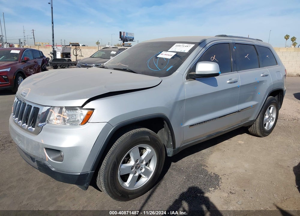 2013 JEEP GRAND CHEROKEE LAREDO VIN: 1C4RJFAG8DC581951
