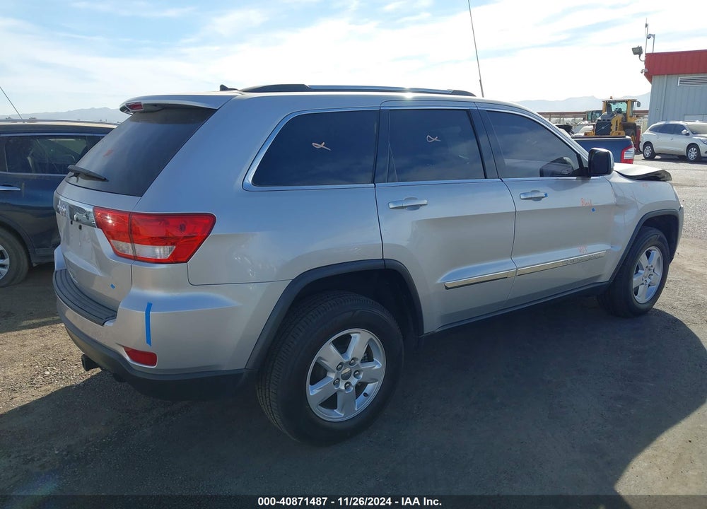 2013 JEEP GRAND CHEROKEE LAREDO VIN: 1C4RJFAG8DC581951