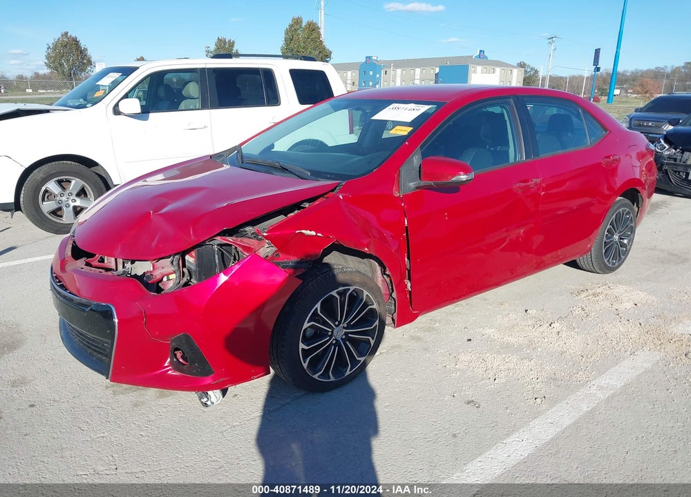 2016 TOYOTA COROLLA S PLUS VIN: 2T1BURHE3GC512112