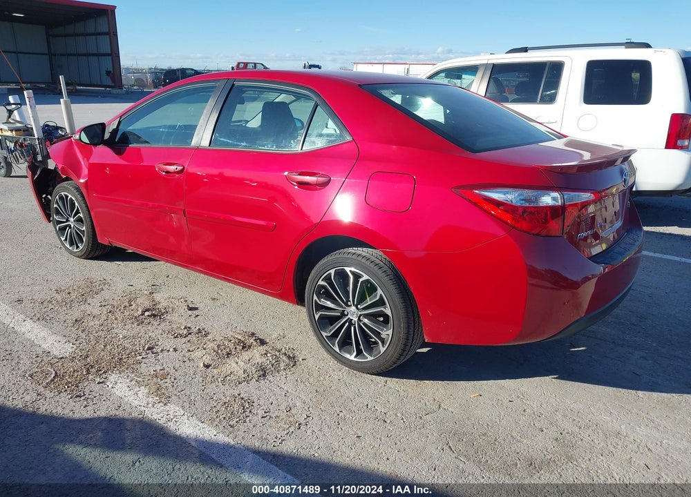 2016 TOYOTA COROLLA S PLUS VIN: 2T1BURHE3GC512112