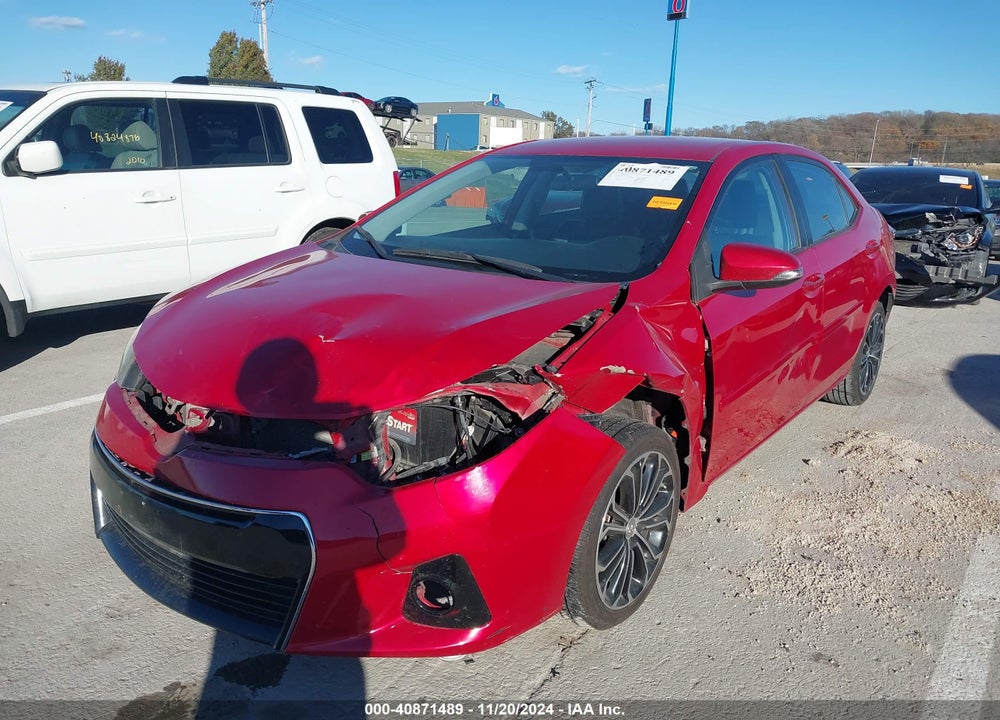 2016 TOYOTA COROLLA S PLUS VIN: 2T1BURHE3GC512112