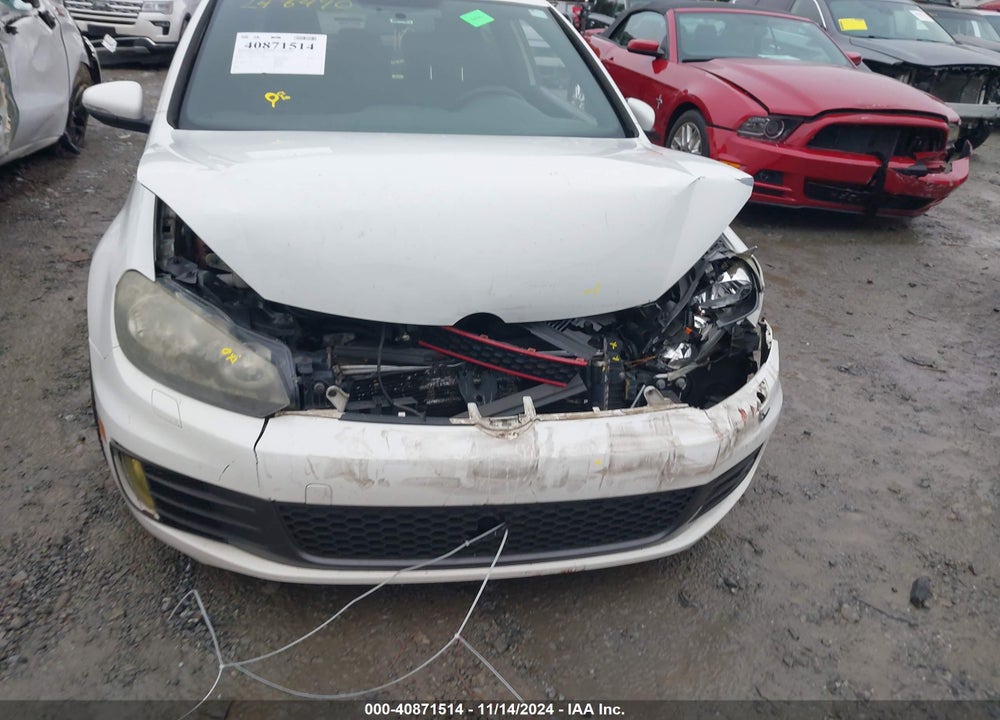 2012 VOLKSWAGEN GTI 2-DOOR VIN: WVWEV7AJ7CW267158