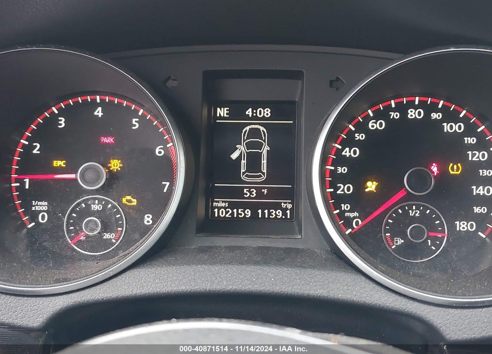 2012 VOLKSWAGEN GTI 2-DOOR VIN: WVWEV7AJ7CW267158