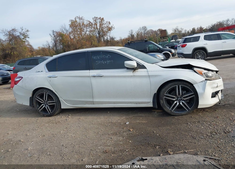 2017 HONDA ACCORD SPORT SE VIN: 1HGCR2F11HA093035