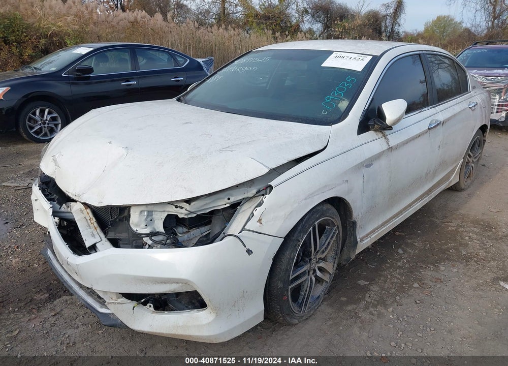 2017 HONDA ACCORD SPORT SE VIN: 1HGCR2F11HA093035