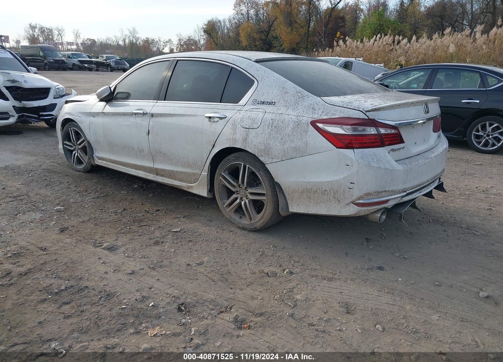 2017 HONDA ACCORD SPORT SE VIN: 1HGCR2F11HA093035