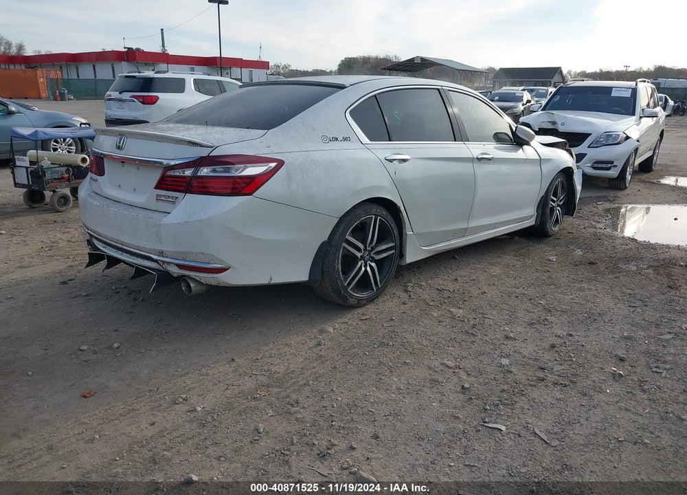 2017 HONDA ACCORD SPORT SE VIN: 1HGCR2F11HA093035
