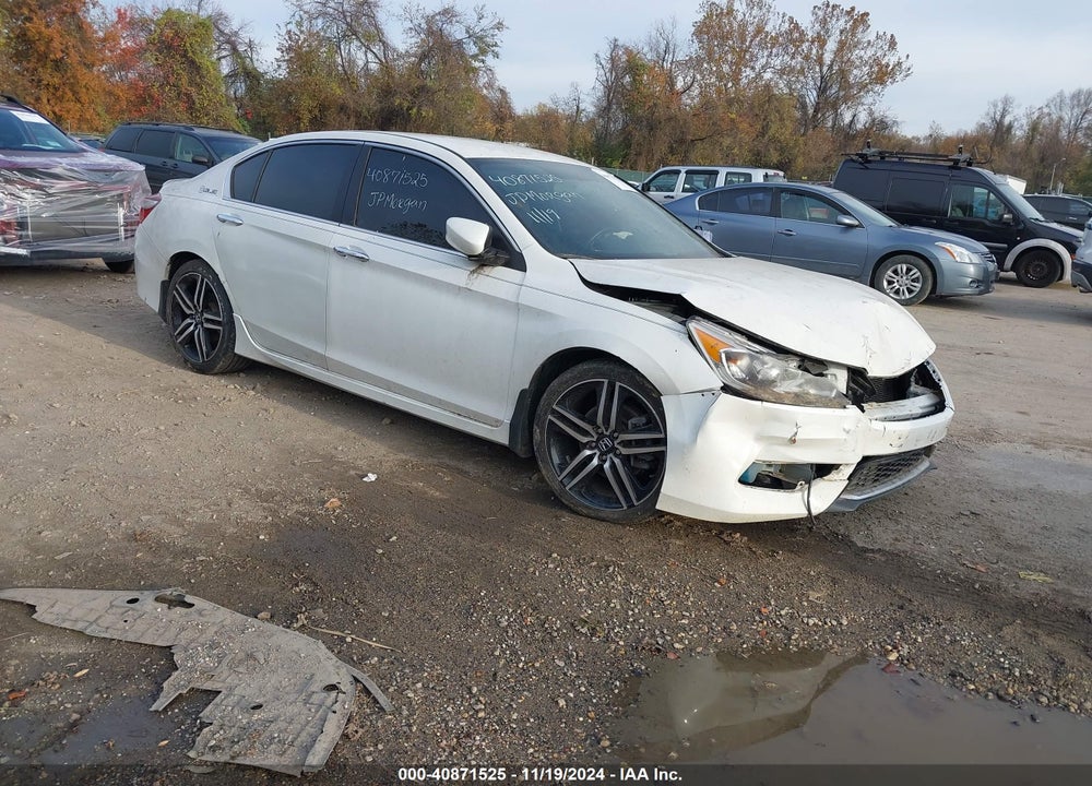 2017 HONDA ACCORD SPORT SE VIN: 1HGCR2F11HA093035