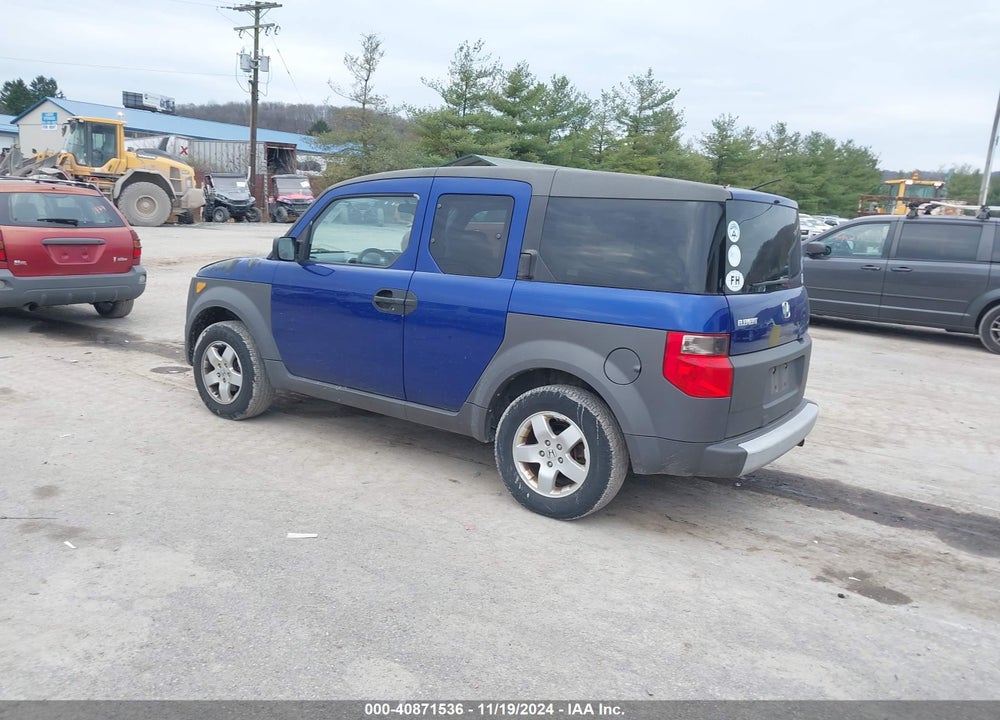 2004 HONDA ELEMENT EX VIN: 5J6YH28664L027220