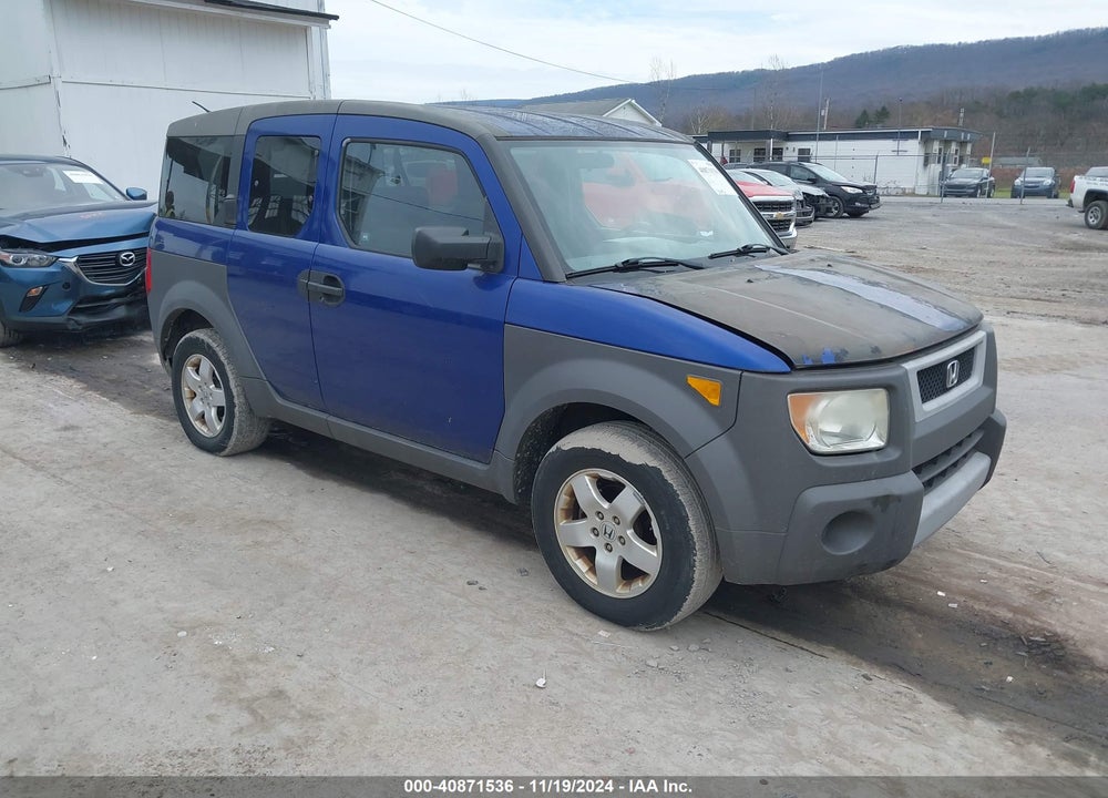 2004 HONDA ELEMENT EX VIN: 5J6YH28664L027220
