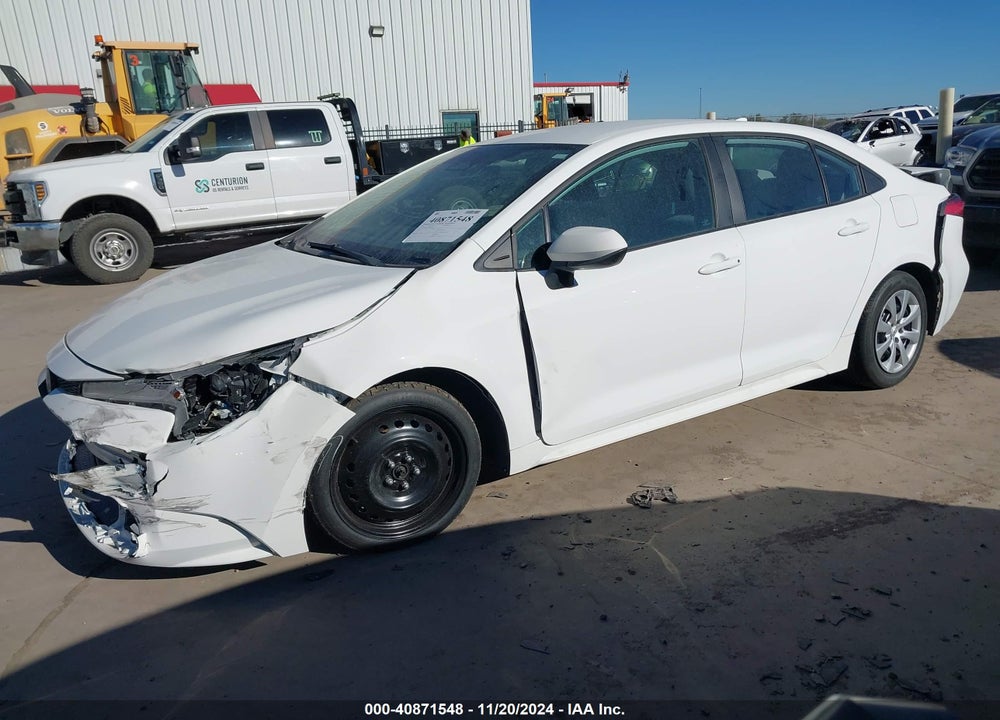 2024 TOYOTA COROLLA LE VIN: 5YFB4MDE2RP084500